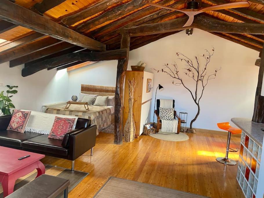Апартаменты Bilbo Near Atico Rural Con Terraza Басаури Экстерьер фото
