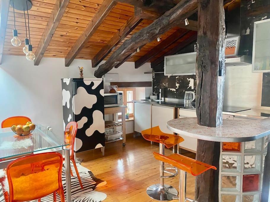 Апартаменты Bilbo Near Atico Rural Con Terraza Басаури Экстерьер фото